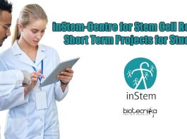 inStem-CSCR Short Term Projects