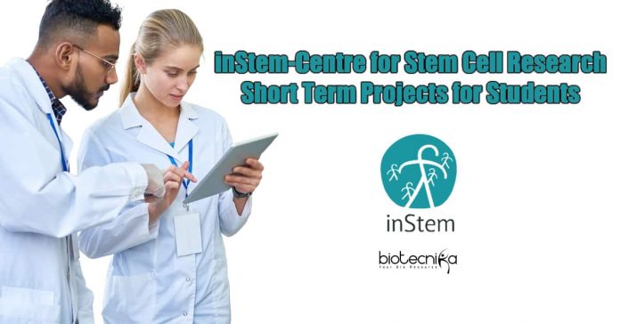 inStem-CSCR Short Term Projects