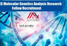 ACTREC Molecular Genetics Analysis Research Fellow Recruitment ACTREC Molecular Genetics
