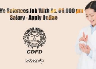 CDFD Life Sciences Job