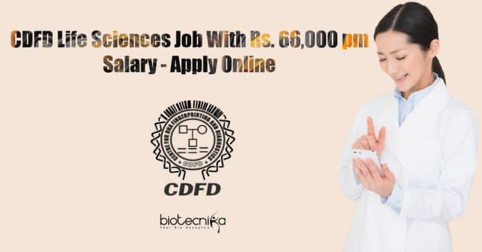 CDFD Life Sciences Job
