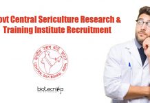 CSRTI Mysore JRF