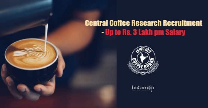 Central Coffee Research Recruitment