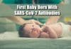 U.S. Woman Gives Birth To First Known Baby With SARS-CoV-2 Antibodies First baby born with SARS-CoV-2 antibodies