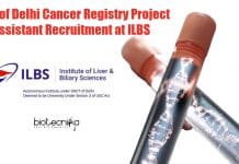 Govt of Delhi Cancer Registry Project Assistant Recruitment at ILBS GNCT Delhi Jobs 2021
