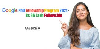 Google PhD Fellowship