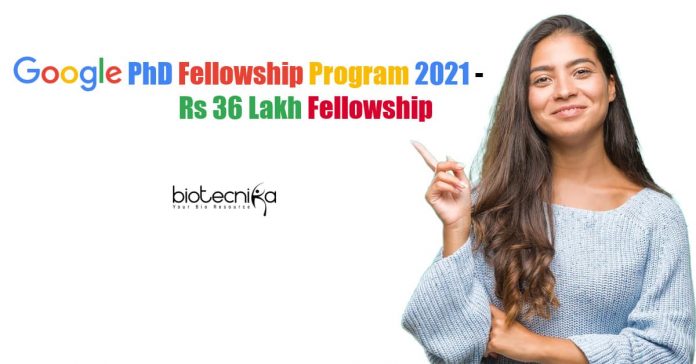 Google PhD Fellowship