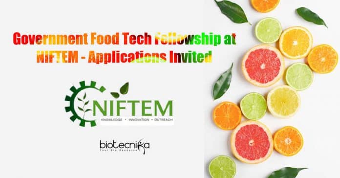 Government Food Tech Fellowship