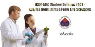ICAR-IARI Student Interns 2021