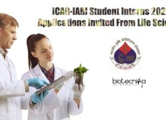 ICAR-IARI Student Interns 2021