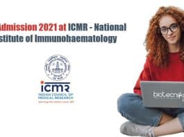 ICMR-NIIH PhD Admission 2021