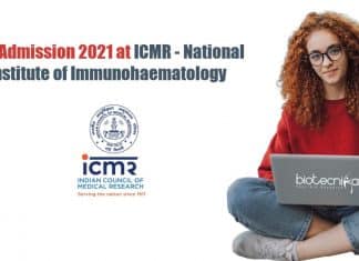ICMR-NIIH PhD Admission 2021