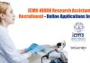 ICMR-NIRRH Research Assistant Recruitment – Online Applications Invited ICMR-NIRRH Research Assistant Recruitment