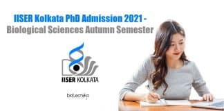 IISER-K PhD Admission 2021