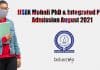 IISER Mohali PhD & Integrated PhD Admission 2021 August IISER Mohali Admissions 2021