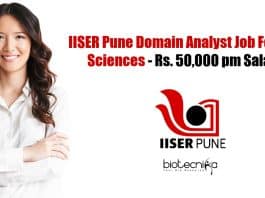 IISER Pune Domain Analyst