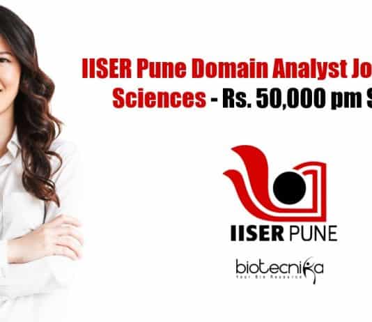 IISER Pune Domain Analyst