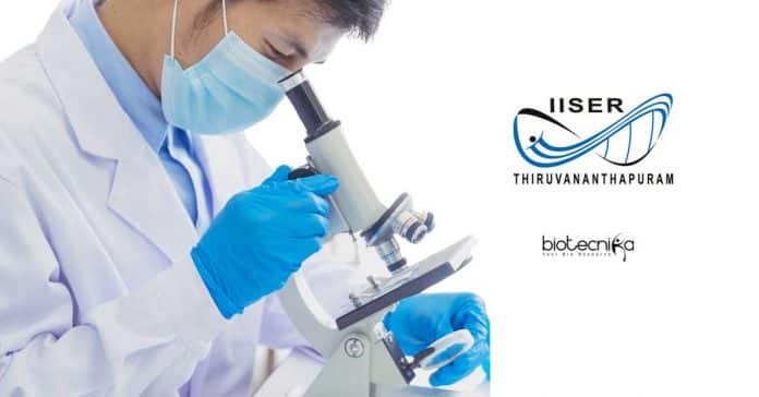 IISER-TVM Research Fellow Vacancy