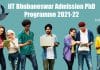 IIT Bhubaneswar PhD Admissions