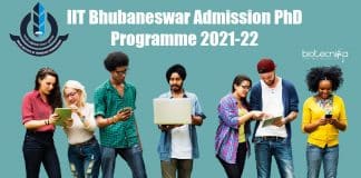 IIT Bhubaneswar PhD Admissions
