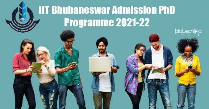 IIT Bhubaneswar PhD Admissions
