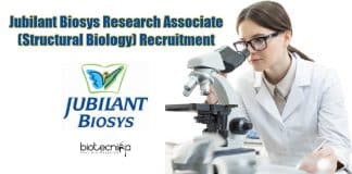 Jubilant Biosys Research Associate