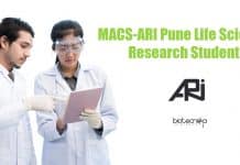 MACS-ARI Pune Life Science Research Student – Online Applications Invited Life Science Research Student