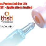 Life Science Vacancies THSTI