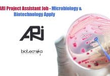 MACS-ARI Project Assistant Job – Microbiology & Biotechnology Apply MACS-ARI Project Assistant Job