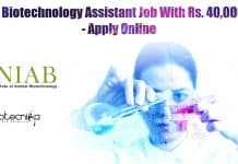 NIAB Vacancy