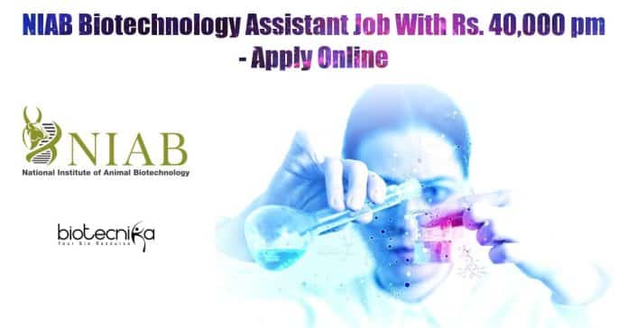 NIAB Vacancy