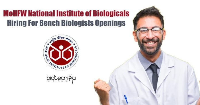 NIB Bench Biologists Jobs
