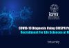 COVID-19 Diagnosis Using CRISPR Project Recruitment For Life Sciences at NICED NICED Life Science