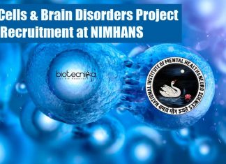 NIMHANS SRF Job Opening