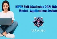 NIPER PhD Admission 2021 (Direct Mode) – Applications Invited NIPER Ahmedabad PhD Admission