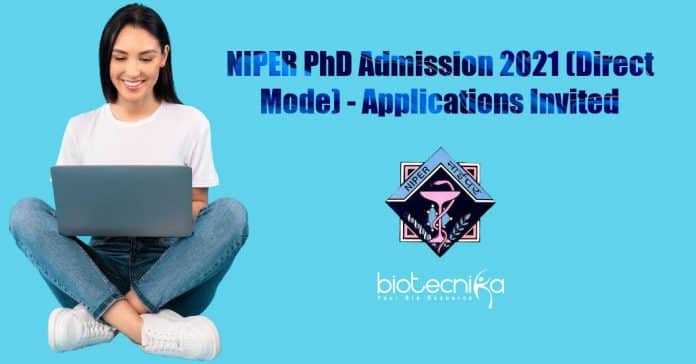 NIPER Ahmedabad PhD Admission