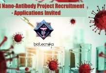NIPER Nano-Antibody Project Recruitment – Applications Invited NIPER JRF Job