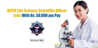 NIPER Life Science Scientific
