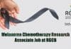 Melanoma Chemotherapy Research Associate Job at RGCB PhD Biological Science Jobs