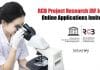 RCB Project Research JRF Job – Online Applications Invited RCB Project Research JRF