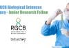 RGCB Biological Sciences Vacancy – Junior Research Fellow RGCB Biological Sciences Vacancy