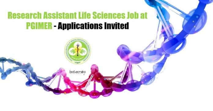 Research Assistant Life Sciences