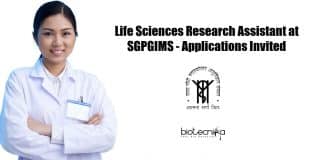 SGPGIMS Lucknow Jobs