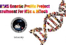 NIMHANS Genetic Profile Project Recruitment For MSc & MTech Senior Research Fellow