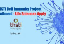 THSTI Cell Immunity Project Recruitment – Life Sciences Apply THSTI Careers