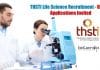 THSTI Life Science Recruitment