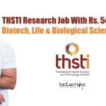 THSTI Research Job