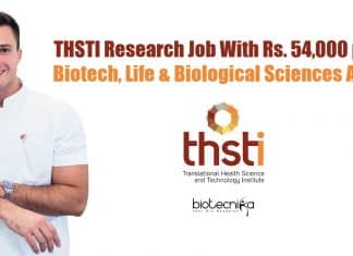 THSTI Research Job