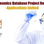 THSTI Proteomics Database Project Recruitment – Applications Invited THSTI Vacancies Bioinformatics
