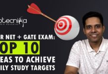 CSIR GATE Study Plan